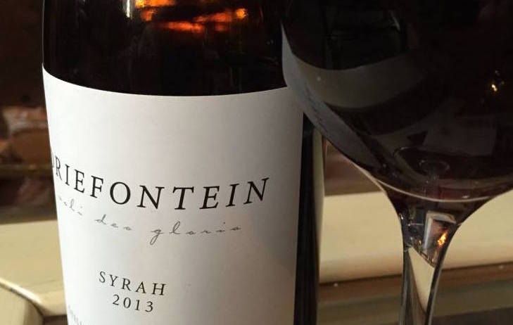 Stellenbosch WO Syrah 2013 by Jasper Raats