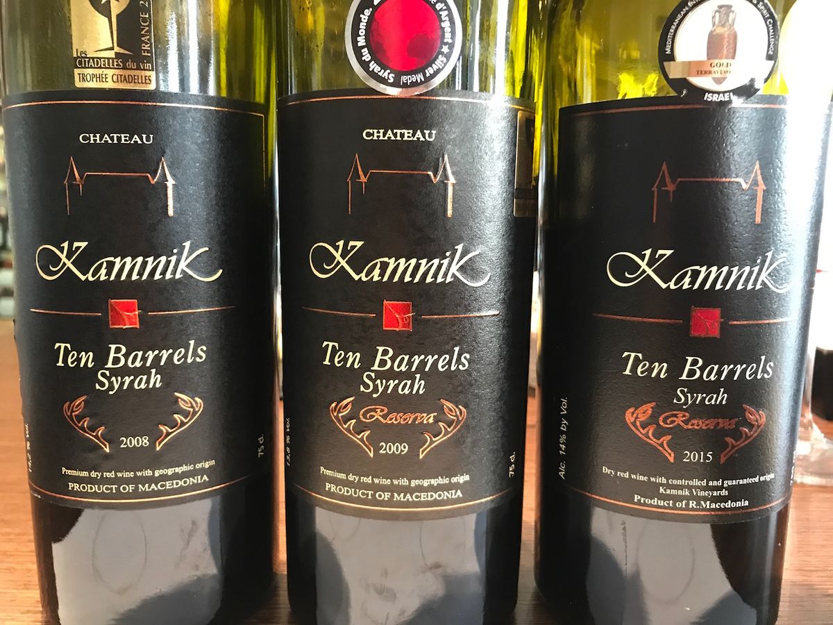 The evolution of Kamnik's 10 Barrels Syrah