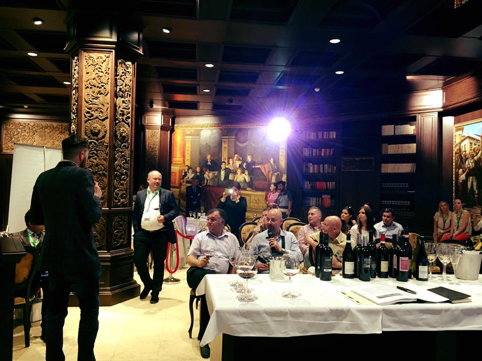 Travel - I've been presenting Italian wines in the Republic of Macedonia